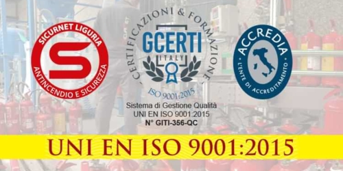 ISO 9001: SicurNet Liguria ottiene la Certificazione di Qualità