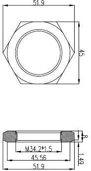 staffa a colonna installabile su cancello barriera tornello 2.png